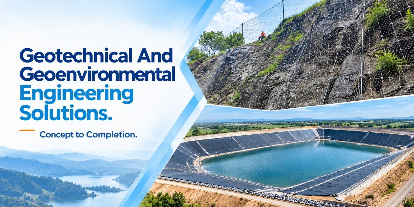 Geotechnical and Geoenvironmental Engineering Solutions - Concept to Completion